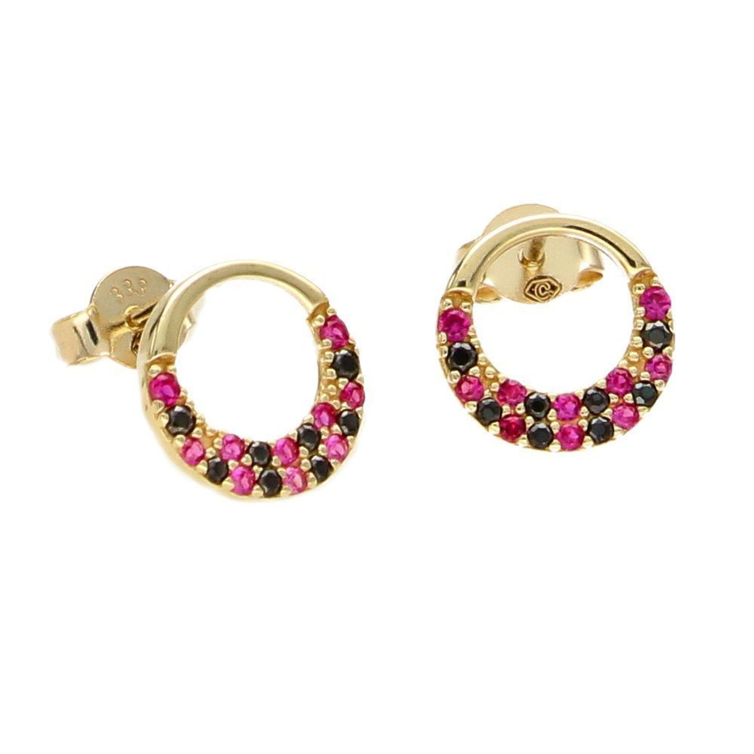 Kolczyki złote 333 obrączki z cyrkoniami.jpg